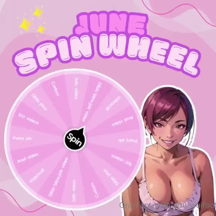 June spin wheel 1 spin 15 2 spins 25 3 spins 35 4 spins 45 only 4 
