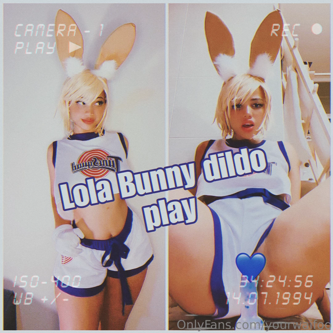 Lola bunny i fuck this dildo so fucking good i swear you would love to 