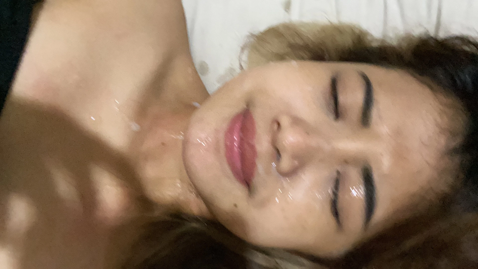 His cum is everywhere i love it 