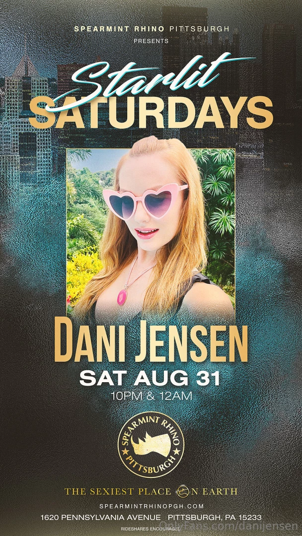 Super stoked to dance at spearmint rhino in pittsburgh this saturday 