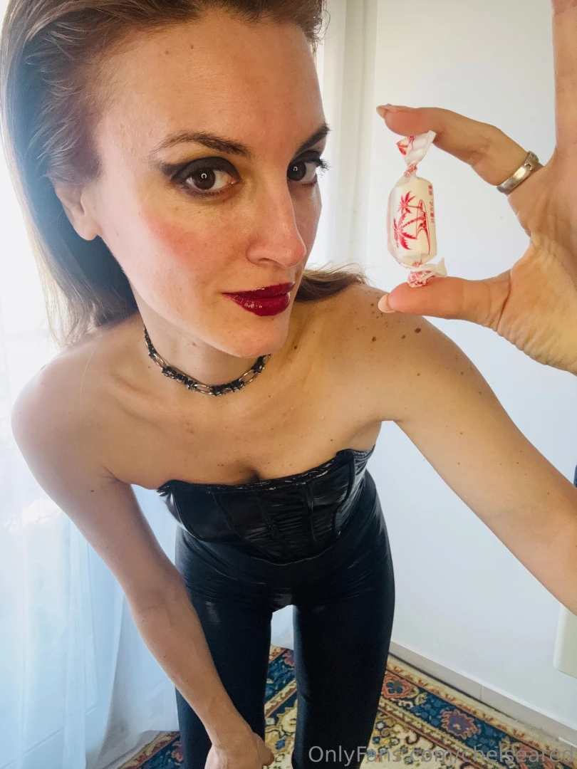 Your cock s not bigger than this candy or is it 