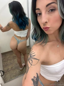 Mmm babe the dressing room got a little wild yesterday wanna see what