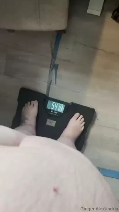 I m homeee here is a weigh in video 