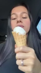 Yes yes i sometimes spoil myself with delicious ice cream i have to