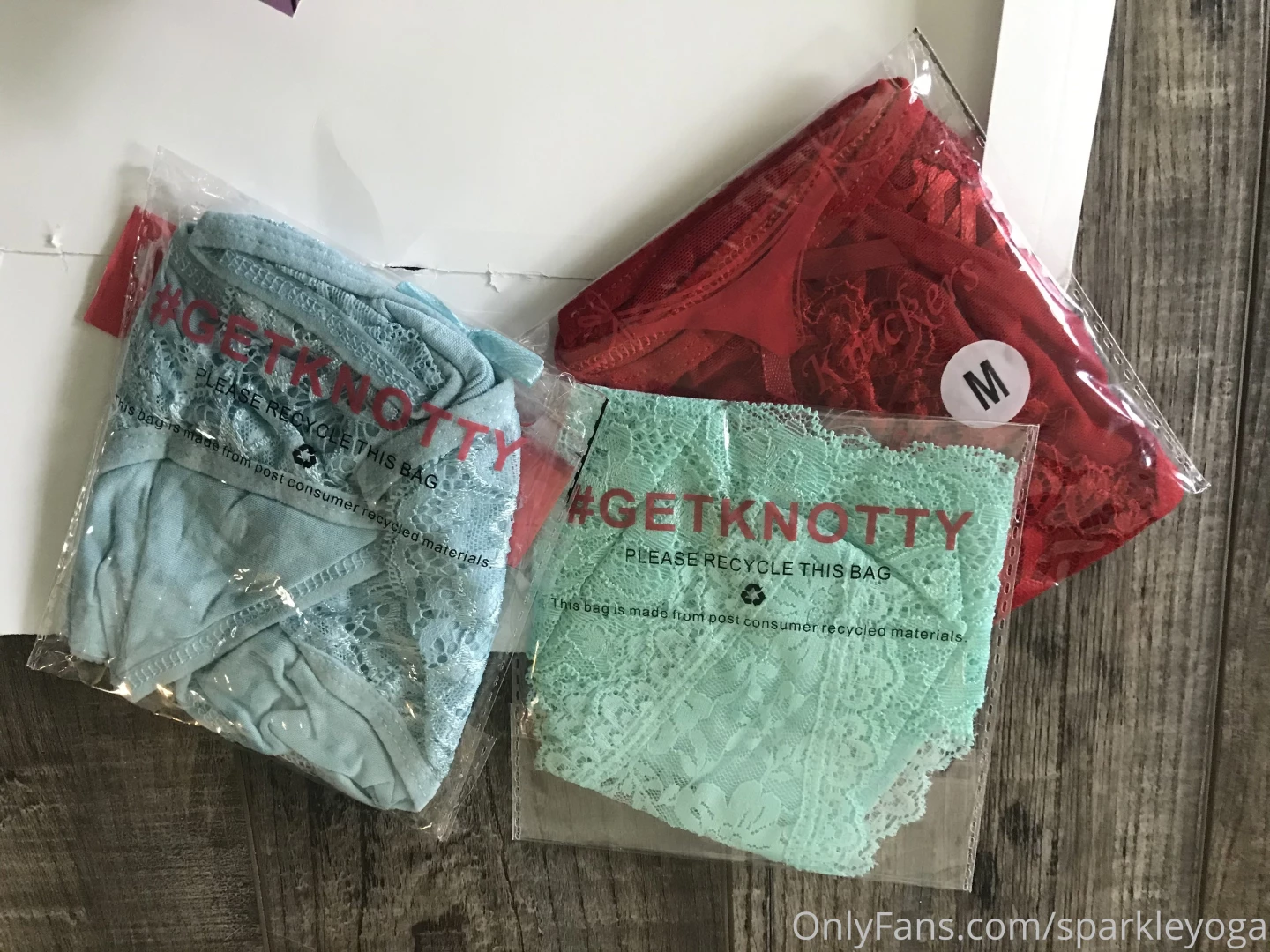 Got some new panties in the mail posting video soon www part 1 