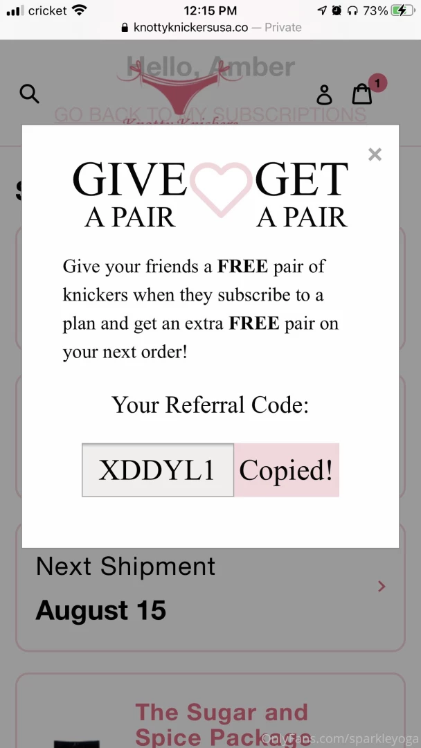 Got some new panties in the mail posting video soon www 