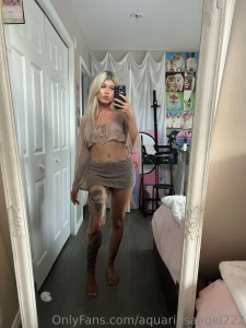 This outfit would definitely look better on a caribbean beach