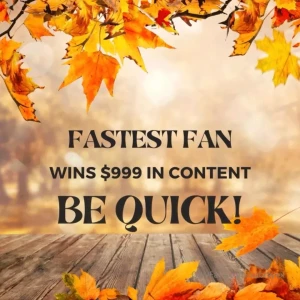 The fastest fan win get my super naughty fuck machine video for just part 1