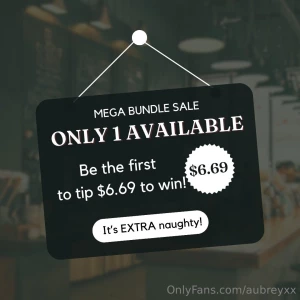 Mega bundle only 6 69 if you re fast