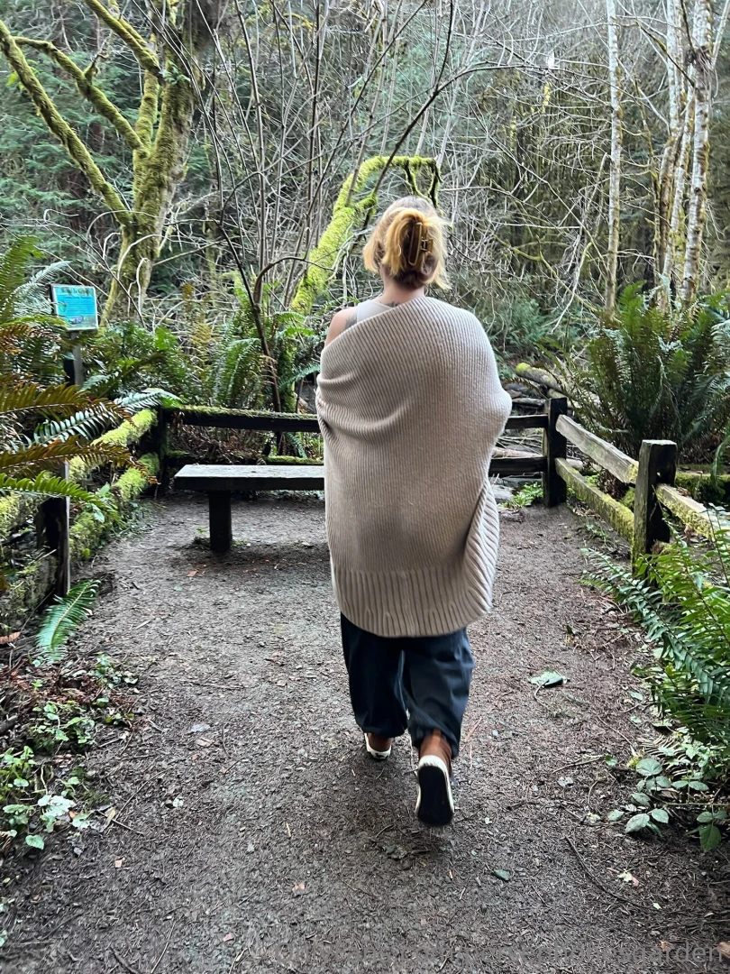 What if i flashed you in the middle of a redwood forest what if 