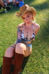 This cowgirl knows how to ride and i don t mean horses