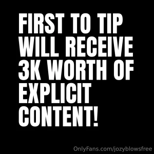 First to tip 20 quick one fan only