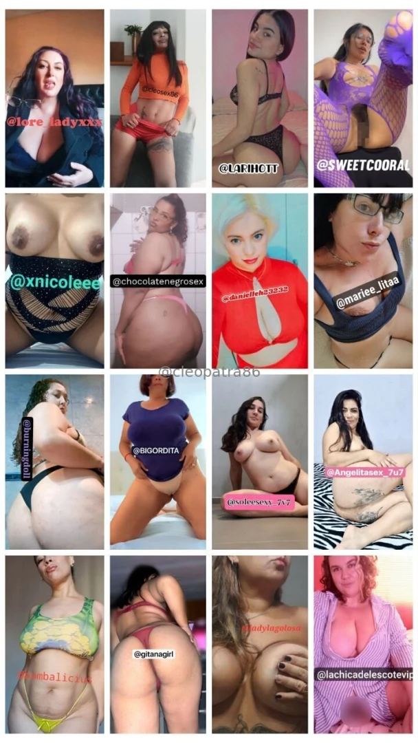 Lore_ladyxxx cleosex86 larihott sweetcooral xnicoleee 