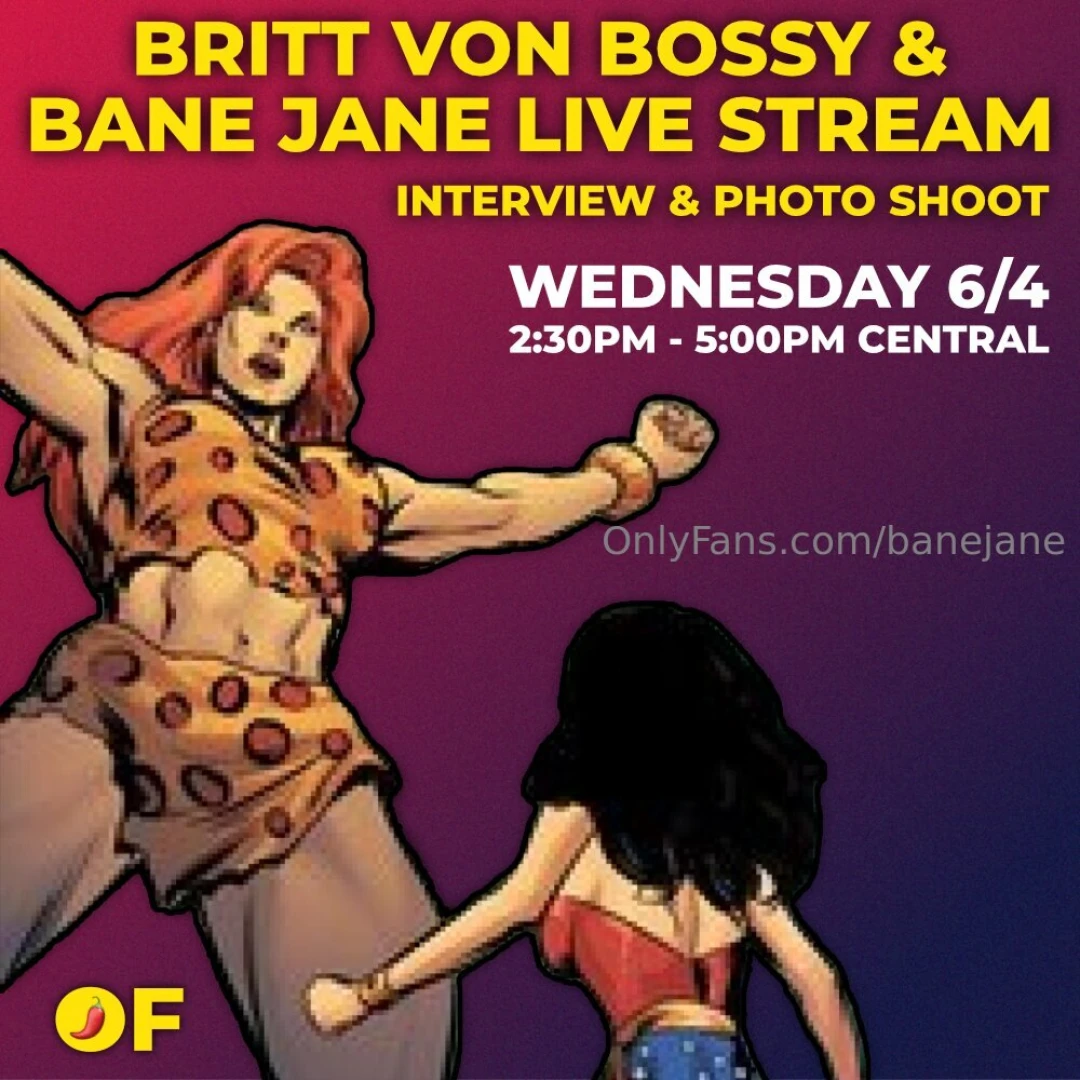 In about an hour with vonbossycommunity we re going to be doing a fun 