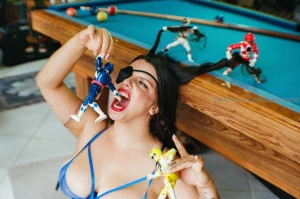 Giantess villain squeezes crushes and smothers the tiny powerless part 6