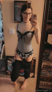 Do you like my corset and cute panties