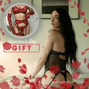 tsgirlrubi - I want something special for valentine s day that s why i chose this 