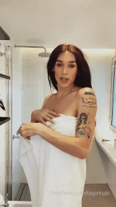 tsgirlrubi - My hottest shower with you me you and my surprise for you 