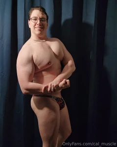Nice poser thong for of only now felt huge after arms and chest