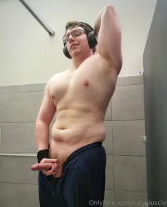 Little post chest and post cardio tease i was nice and deliciously