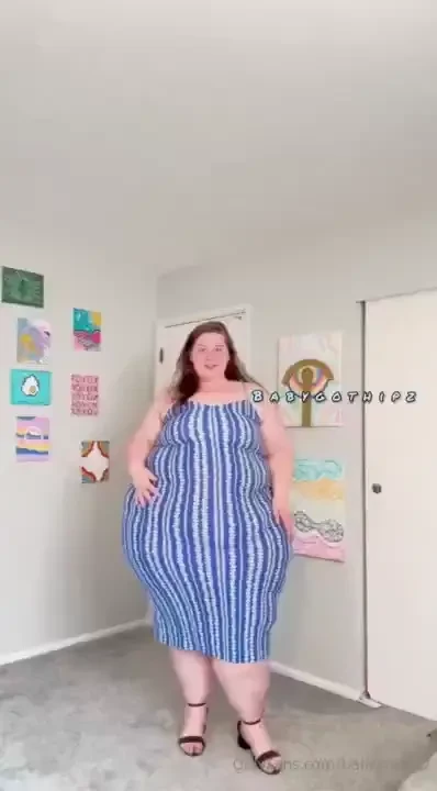 I genuinely feel so incredibly sexy in this blue dress not only does 