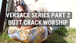 S s i s t 2 butt crack worship outdoor being naught showing off this