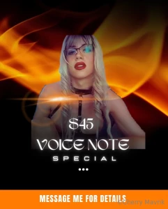 Custom voice notes with your name bitch hit me now