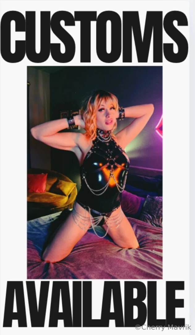 Remember customs are available for purchase 