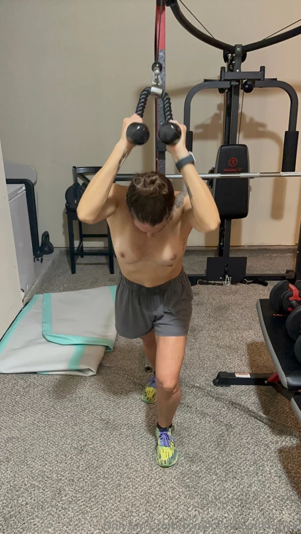 Still getting used to the new boobs certain exercises feel like they part 1 