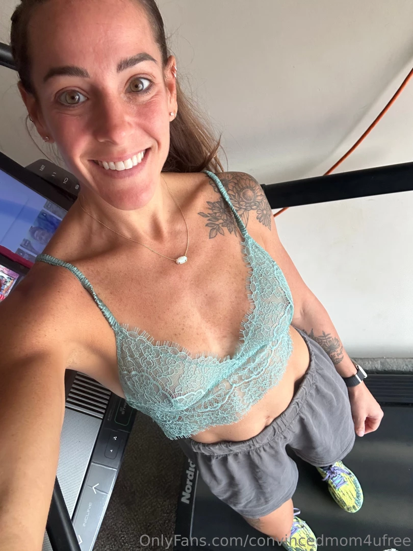 Ok just finished a run so sweaty and yes i wore this running let me go 