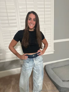 Heading out to dinner trying this double jean trend haha how do you