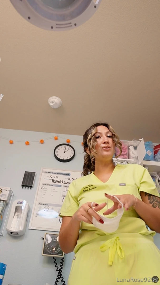 Check your dm shortly for a 11 min pov dental video my patient is very part 7 