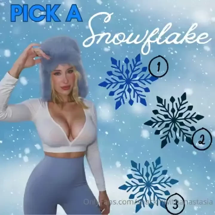 Pick a snowflake game snowflakes and surprises a perfect pair choose 