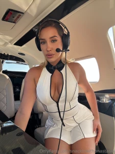 Buckle up your flight attendant is ready to serve you