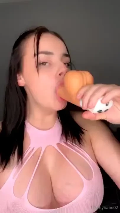 Sucking amp fucking this huge cock ah it s been a long day i m in bed 
