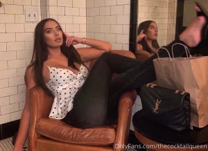 When the martini kicks in the poses come out