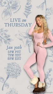 Live tonight nbsp so excited to get wild with youu see you at 5pm pst