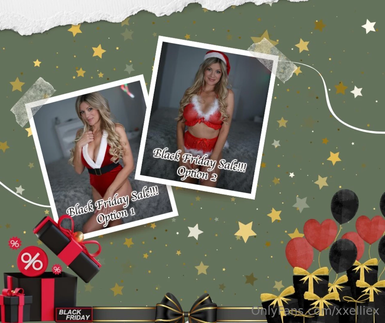 Black friday just got hotter will you go for option 1 s sweet charm or 