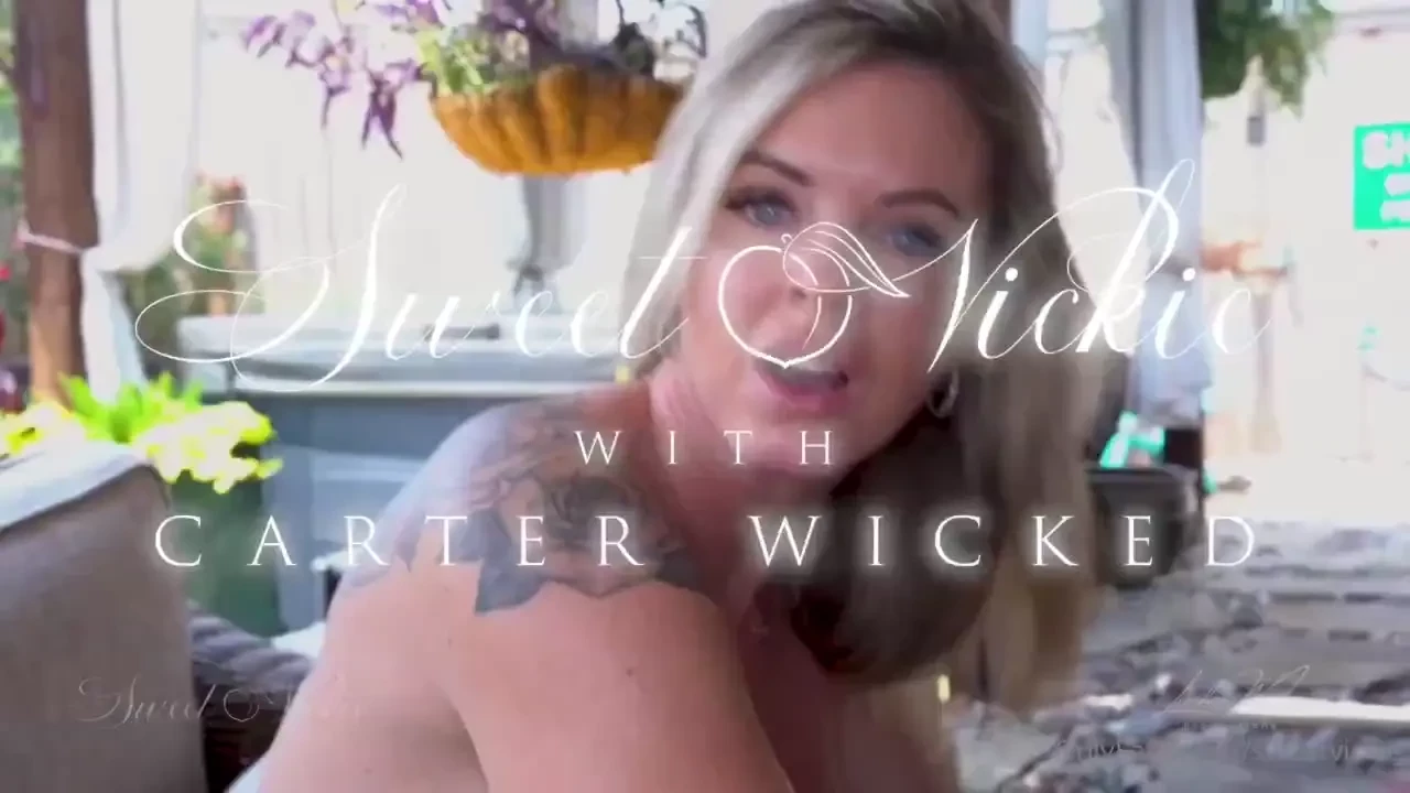 Summer time is here and that means pool side fucking carterwicked told 