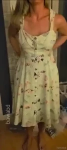 Sometimes i just throw on a dress for a work video call think my