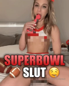 Halftime cum show superbowl slut you gonna stay focused on the game
