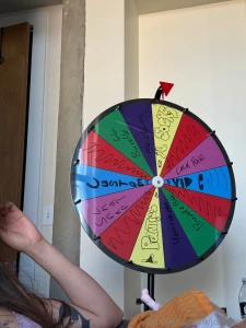 Raffle wheel spin 25 per spin validates raffle entry 50 wheel spin is