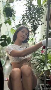 Come watch me take care of some plants hehe part 1