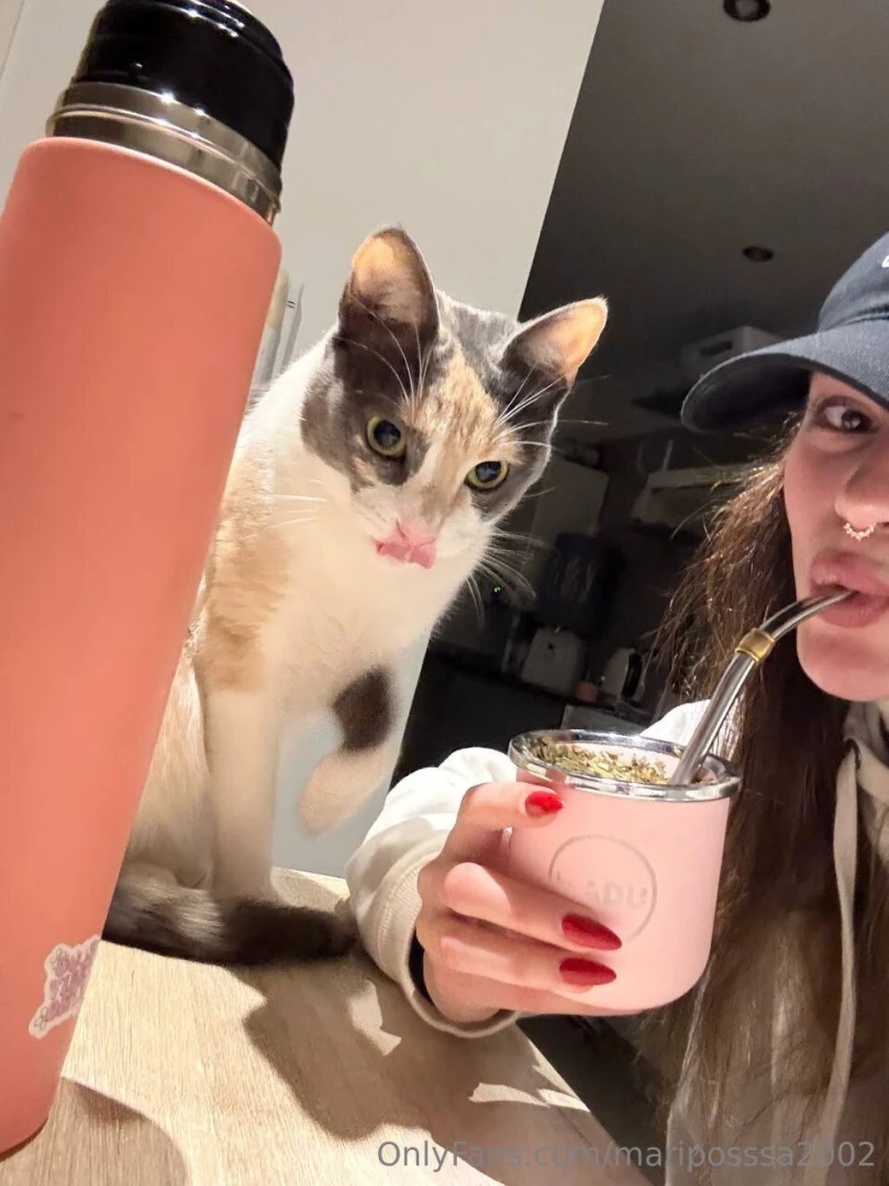 Late night munchies with my favorite little shadow 