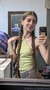 Lazy day vibes and long braids just felt like sharing a little moment part 1