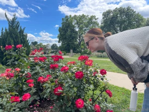 Making sure kelseygrey takes time to stop and smell the roses