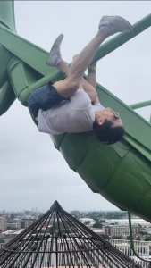 Just hangin at the city museum in st louis