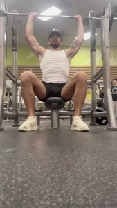 Its me adding extra weights to impress my gym crush haha