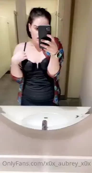 Caught in the bathroom 