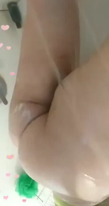 Morning shower video as an apology for not being able to make a good 